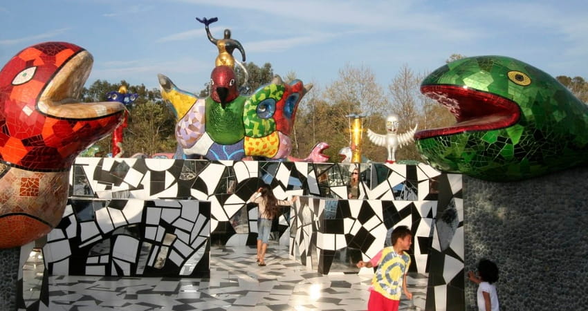 queen califia's magical circle with children playing