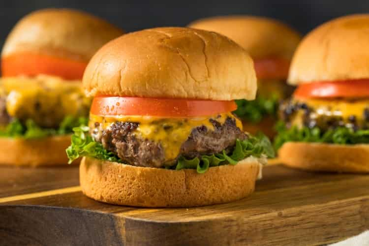 Cheeseburger sliders